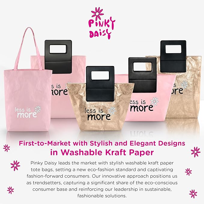 Washable Kraft Paper Shoulder Bag - Large Strap: 62 CM  24.4 in